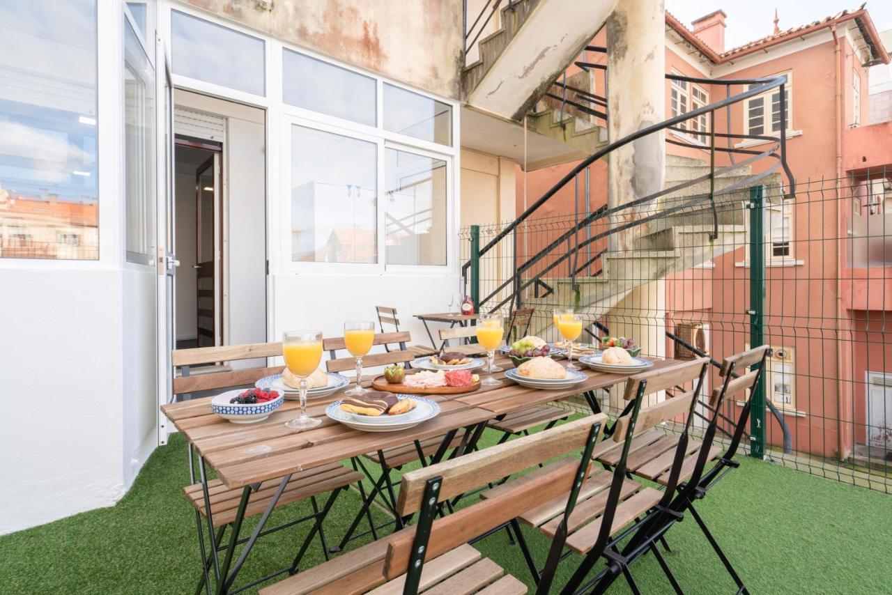 Host Wise - Spacious Fresh Flat W Terrace - Near Sea Espinho  Eksteriør billede
